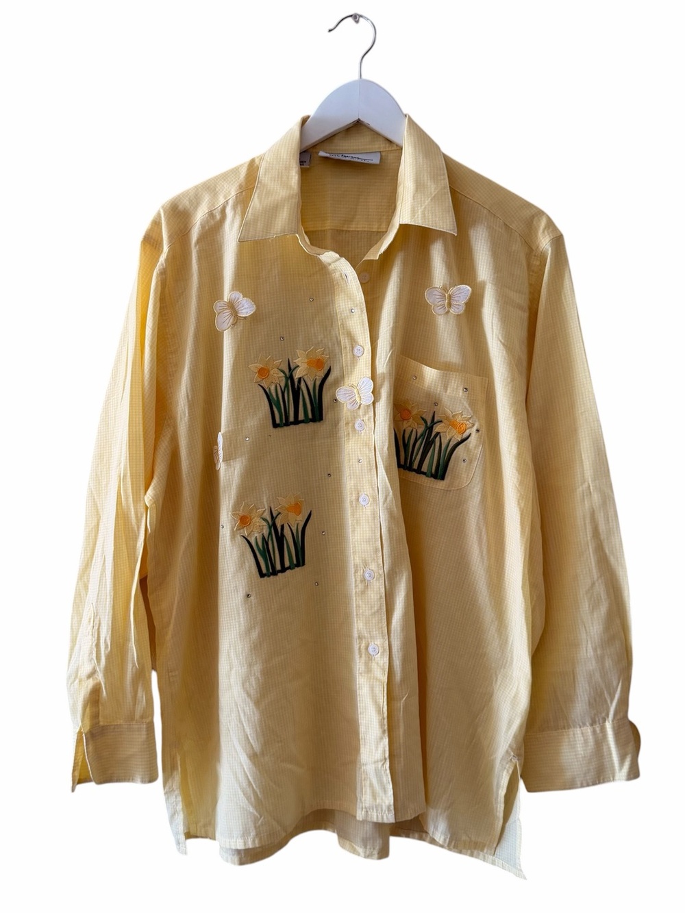 Mili Design Vintage Cotton Button Down Lightweight Shirt SZ XL #2663